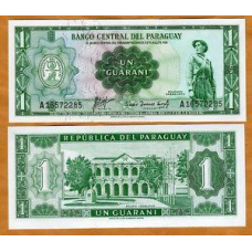 Парагвай/Paraguay 1 Peso 1952 Pick 193a UNC
