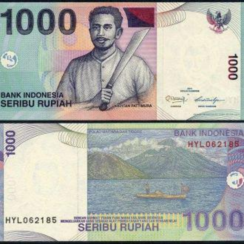 Indonesia Індонезія - 1000 Rupiah 2011 UNC Indonesia Індонезія - 1000 Rupiah 2011 UNC