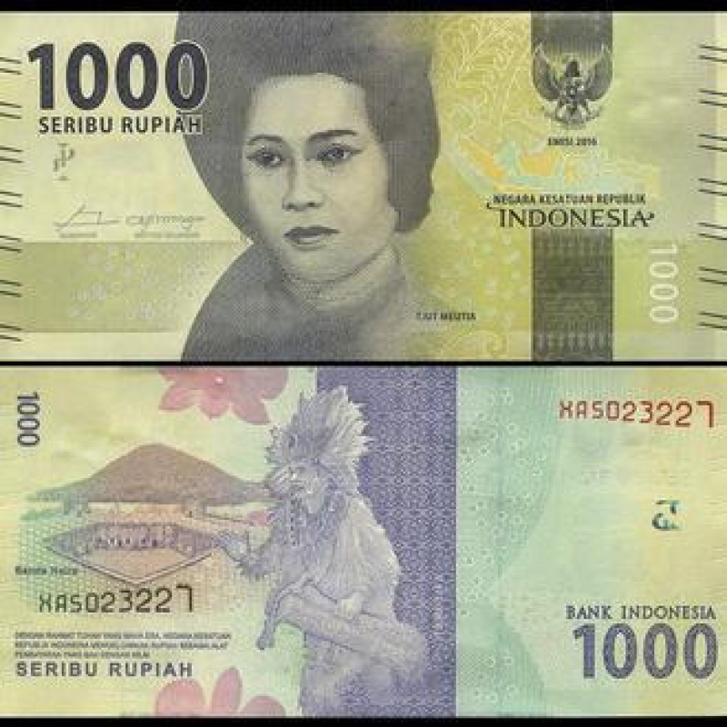 Індонезія / Indonesia 1000 Rupiah 2016 2017 Pick NEW UNC Індонезія / Indonesia 1000 Rupiah 2016 2017 Pick NEW UNC