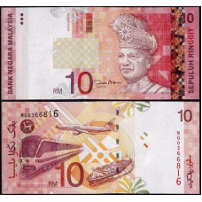 Малайзія / Malaysia 10 ringgit 2001 UNC