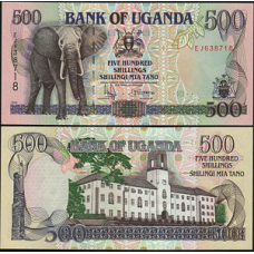 Uganda Уганда - 500 Shillings 1991 UNC