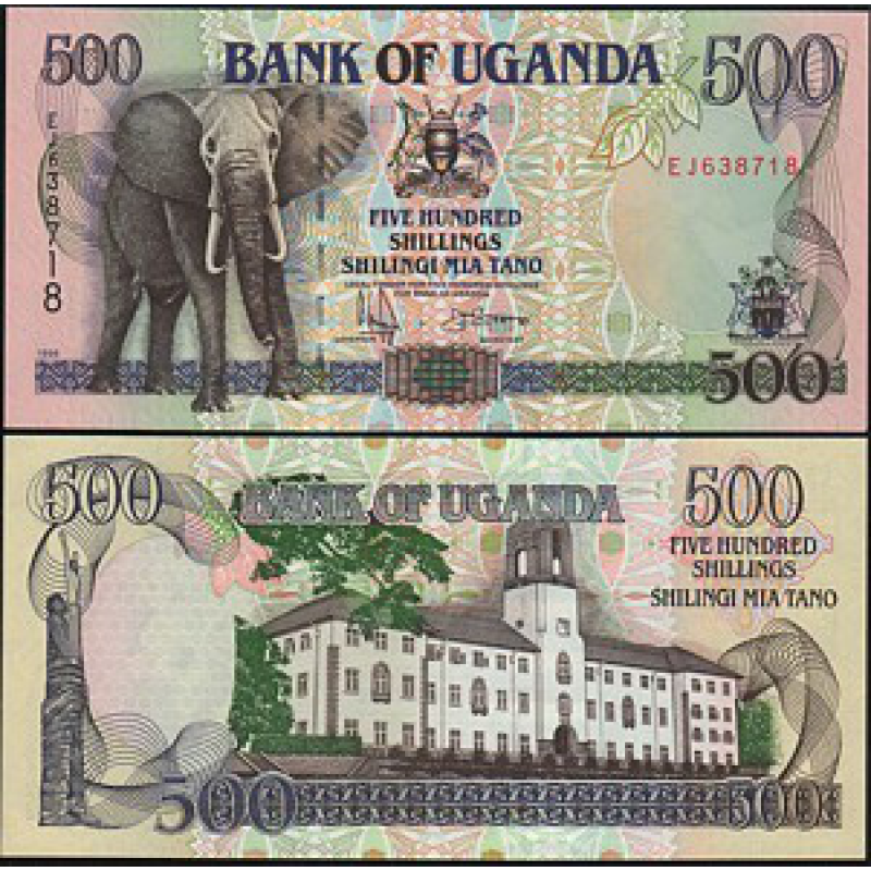 Uganda Уганда - 500 Shillings 1991 UNC