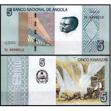 Ангола / Angola 5 Kwanzas 2012 (2017) Pick NEW UNC