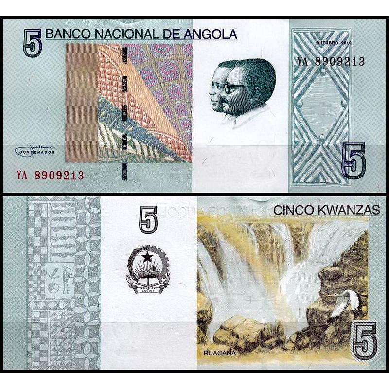 Ангола / Angola 5 Kwanzas 2012 (2017) Pick NEW UNC Ангола / Angola 5 Kwanzas 2012 (2017) Pick NEW UNC