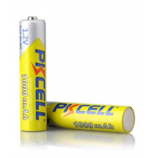 Акумулятор PKCELL 1.2 V AAA 1000mAh NiMH Rechargeable Battery, 2 штуки на блістері ціна за блістер