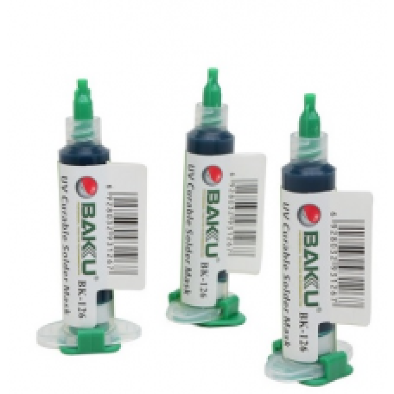 Лак изоляционный Baku BK-126, 8 гр (UV Curable Solder Mask for PCB) Лак изоляционный Baku BK-126, 8 гр (UV Curable Solder Mask for PCB)