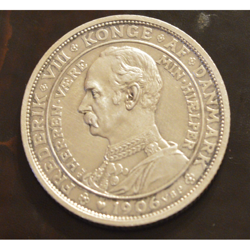 2 крони, 1906 р Данія