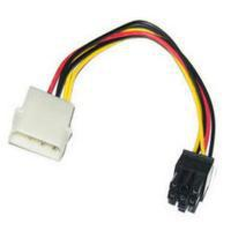 Кабель живлення для відеокарт (6 pin PCI - E), довжина 15см Кабель живлення для відеокарт (6 pin PCI - E), довжина 15см