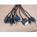 USB-кабель з перехідниками 10 в 1, ОЕМ Q500 USB-кабель з перехідниками 10 в 1, ОЕМ Q500