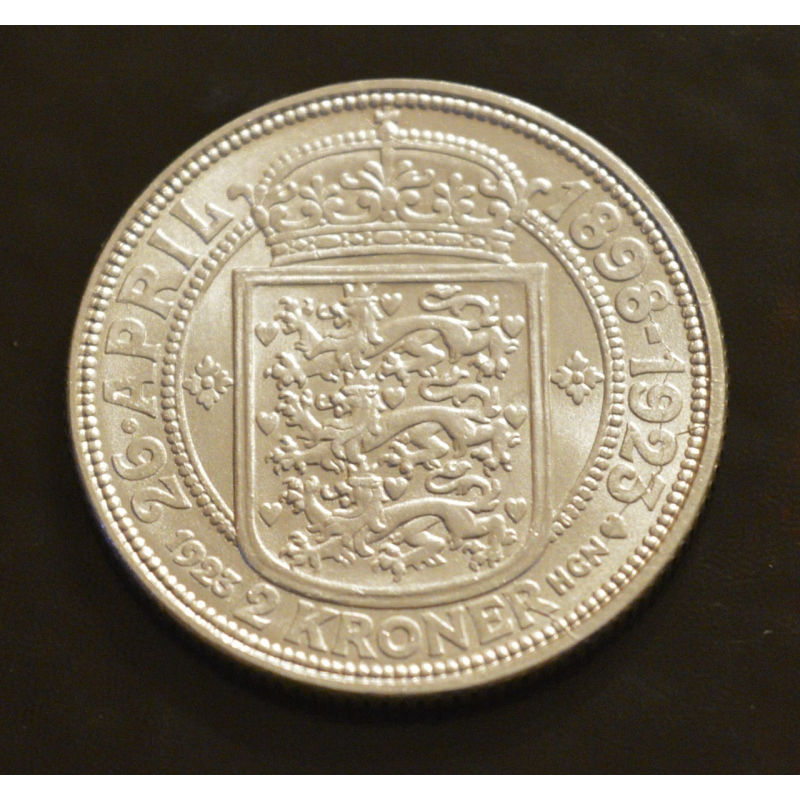 Данія 2 крони за 1923 рік (Срібло) Данія 2 крони за 1923 рік (Срібло)