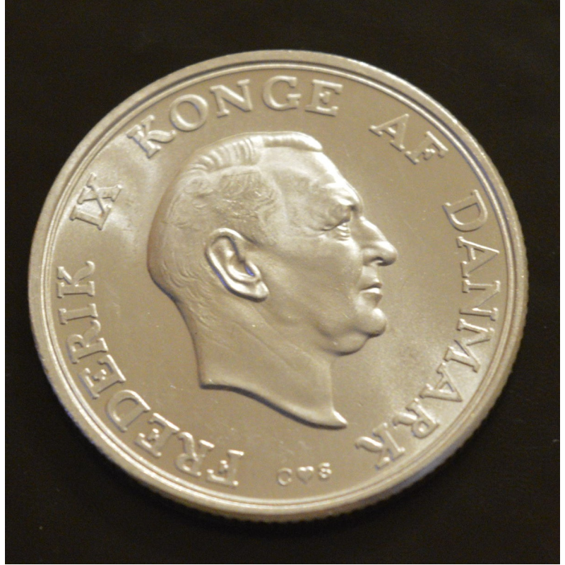 Данія 2 крони 1958 рік (Срібло) Данія 2 крони 1958 рік (Срібло)