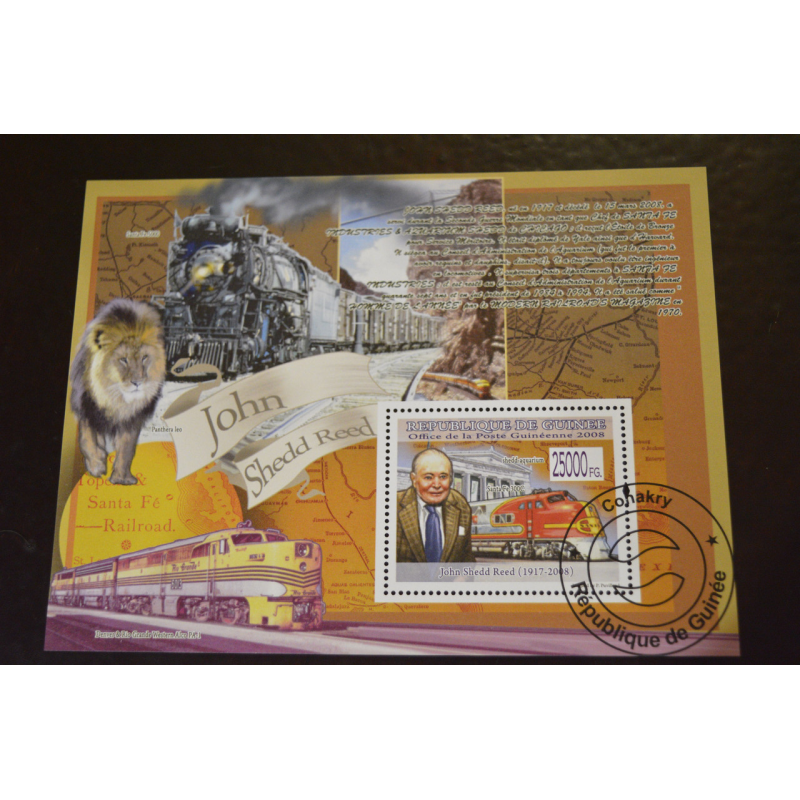Гвінея. Малий аркуш. 2008 рік. Транспорт