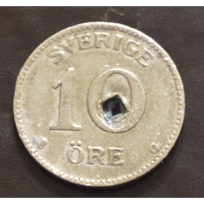 Швеція 10 ері 1929 рік (срібло)