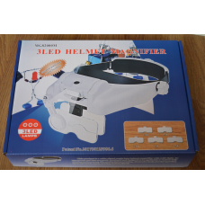 Бінокулярна лупа з LED підсвічуванням Magnifier MG82000M