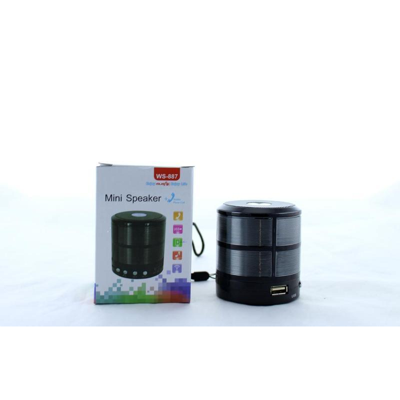 Портативна MP3 колонка WS887 з підтримкою Bluetooth.