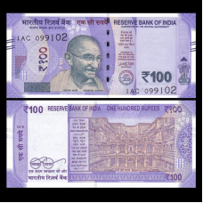 Індія India - 100 Rupees 2018 UNC