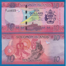 Solomon Islands Соломонові О-ва Соломоны - 10 Dollars 2017 UNC