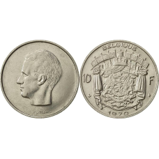 Бельгія 10 Франків 1970 рік