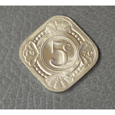 Нідерландські Антіли 5 центів 1970 рік