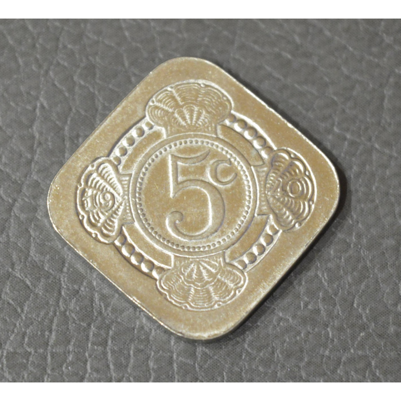 Нідерландські Антіли 5 центів 1940 рік Нідерландські Антіли 5 центів 1940 рік