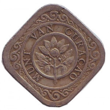 Монета 5 центів. 1948 рік, Кюрасао.