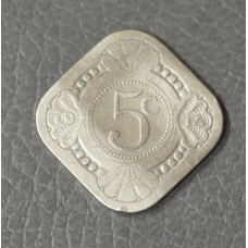 Нідерландські Антіли 5 центів 1914 рік