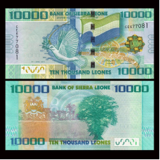 Сьєрра Леоне 10000 leones 2010 Pick 33 UNC