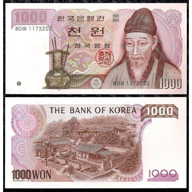 Корея Південна / South Korea 1000 won 1983 Pick 47 UNC