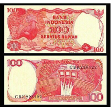 Індонезія/Indonesia 100 Rupiah 1984 Pick122 UNC