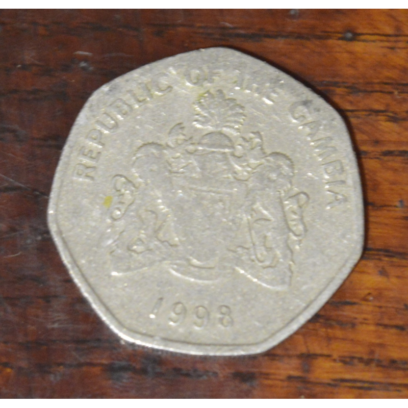 Гамбия 1 даласи 1998 г. (АМ)