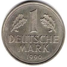 Німеччина 1 марка 1990 року G (АП)