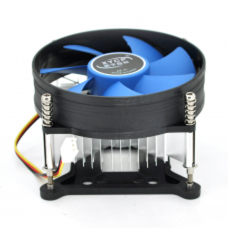 Кулер процессорный LGA 1156/1155/ i3/i5/i7, 90-mm, 3-pin, Blue Кулер процессорный LGA 1156/1155/ i3/i5/i7, 90-mm, 3-pin, Blue