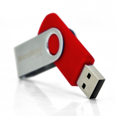 Флеш-накопичувач Microflash MD501, USB 2.0, 16GB, red color, BOX