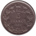 Бельгія 2 сентима 1905 рік