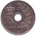 Монета 25 ере. 1966-1972 рік, Данія. (В) C;S Монета 25 ере. 1966-1972 рік, Данія. (В) C;S