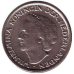 Монета 10 центів. 1948 рік, Нідерланди. Монета 10 центів. 1948 рік, Нідерланди.