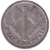 Монета 1 франк. 1942-44 рік, Франція. Travail Famille Patrie. Монета 1 франк. 1942-44 рік, Франція. Travail Famille Patrie.