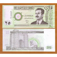 ІРАК 86 IRAQ 25 DINARS 2001 Unc