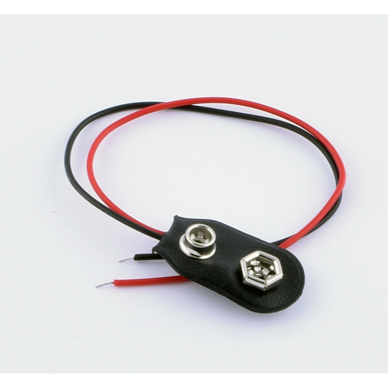 Гніздо тримач 9V крони з кабелем