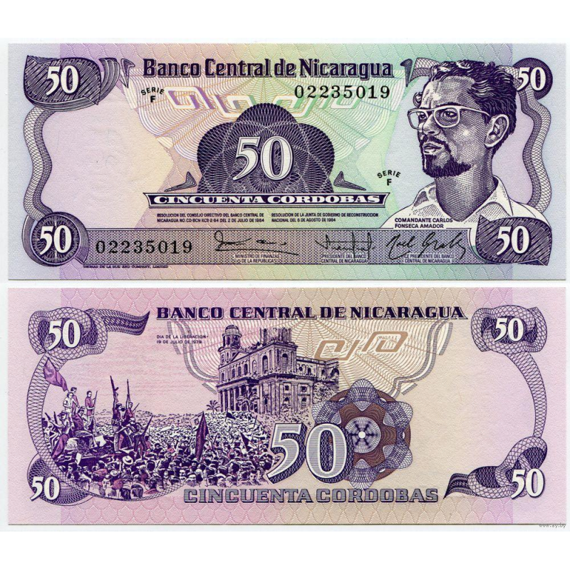 Нікарагуа / Nicaragua 50 Cordobas 1984 UNC