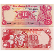 Нікарагуа / Nicaragua 10 Cordobas 1979 UNC