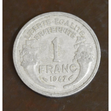 Франція 1 франк 1947 рік(ББ)