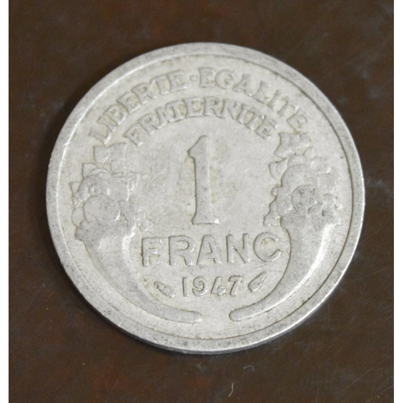 Франція 1 франк 1947 рік(ББ) Франція 1 франк 1947 рік(ББ)