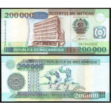 Мозамбік / Mozambique 200000 Meticais 2003 Pick 141 UNC
