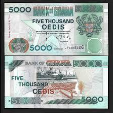 ГАНА 34i GHANA 5000 CEDIS 2003 Unc