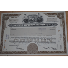 Акція.Belding heminway Company. США. 1987 рік №594(1.27)