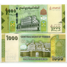 Ємен / Yemen 1000 rials 2017(2018) Pick NEW UNC