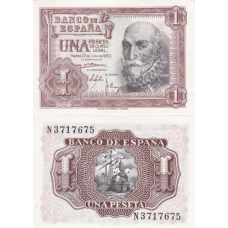 Іспанія / Spain 1 Peseta 1953 UNC