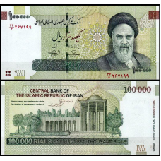 Іран / Iran 100000 Rials (2019) Pick 151 UNC