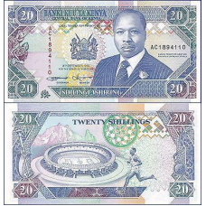 Kenya Кенія - 20 Shillings 1994 UNC